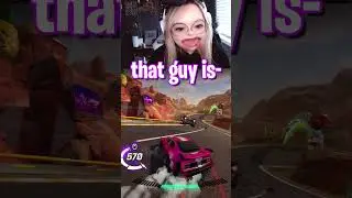 I did this in Rocket Racing...