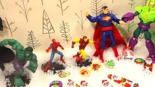 Санта Клаус удивить мешок - Santa Claus Surprise Bag | Рождество игрушка удивляет - игрушки сюрпризы