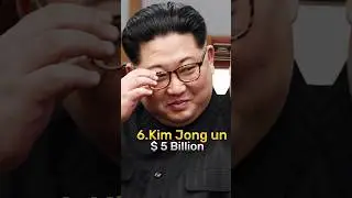 top 10 most richest president in world 🌍 #shorts #presidents