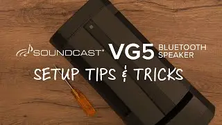 Soundcast VG5 Bluetooth Speaker Setup Guide || Tips & Tricks