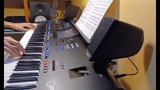 Il est libre Max Hervé Cristiani played on Yamaha Genos 2