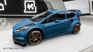 Forza Horizon 4 - 2015 Hoonigan Ford Fiesta ST RX43 Gymkhana 8 - Customize and Drive