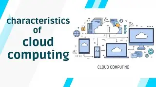 2. 5 characteristics of cloud computing