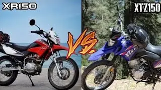 YAMAH XTZ150 vs HONDA XR150 | Comparación Definitiva | Cual Es La Mejor OffRoad de 150CC | Top Speed