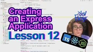 Lesson 12. Creating an Express Application (TypeScript, Node.js, React)