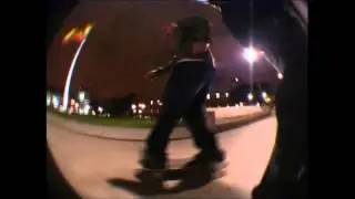 Old line in CLN Square, Madrid, Spain (2004)