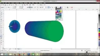 learn cantour and blend tool in CorelDRAW X5 (it center mirganj)