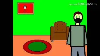 Испугался не на шутку (анимация)