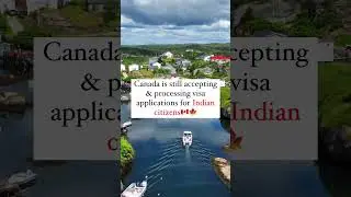 Breaking News: Canada Continues to Welcome Indian Visa Applicants!#canada #realestate #studentabroad