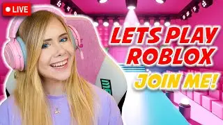 LIVE! COME PLAY ROBLOX WITH ME AND SKYE!!
