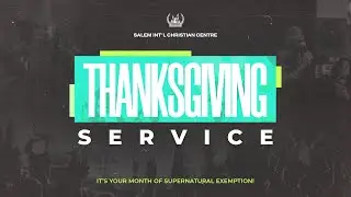 End Of Year Thanksgiving Service