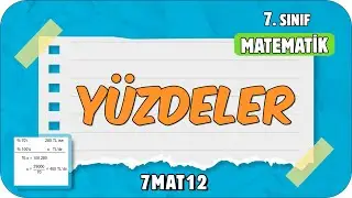 Yüzdeler 📘 7. Sınıf Matematik 