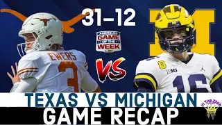 Texas blowout Michigan 31-12 | What Went Wrong |