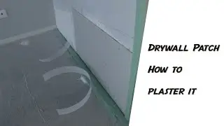 skim coat a drywall patch