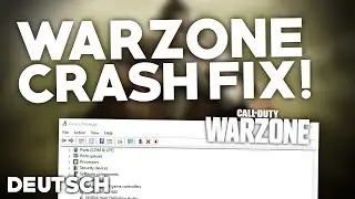 Warzone: CRASH/STÜRZT ab BEHEBEN! | Problemlösung | Crash fix Deutsch | 2024