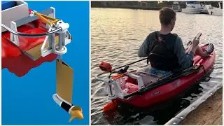 DIY Electric Kayak Motor Conversion