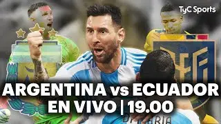 EN VIVO 🔴ARGENTINA  1 vs ECUADOR  0 | Amistoso Internacional |Se viene la COPA AMÉRICA en TyC SPORTS