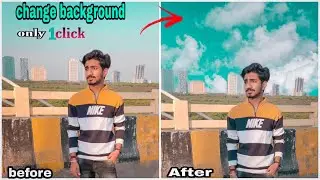 How to change your photo background like pro in lightleap/ how to make sky look awesome