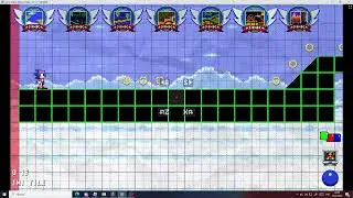 i made a custom stage sonic maker online!