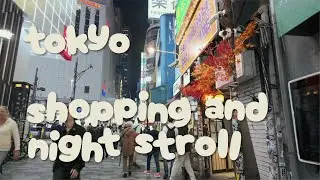 iruma outlet + shinjuku night stroll