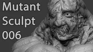 Zbrush Character Sculpt - Mutant 006