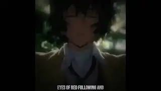 Dazai Osamu || Miss wanna die || #ixler #edit #bsd #dazai #dazaiosamu #fyp