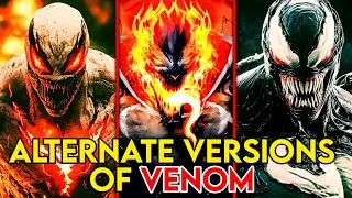 Top 13 Mega Powerful  Venom Variants - Backstories And Powers - Explained