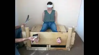 soft brush feet tickling