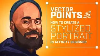 Vector Points - How to create a Stylized Vector Portrait in Affinity Designer