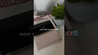 switching wallets ASMR 💌🎀💕 #asmr #shorts
