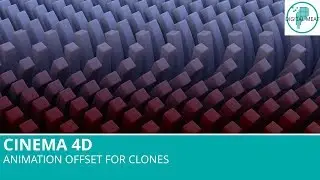 Cinema 4D: Animation Offset For Clones