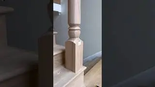 Good tips for stairs newel post 👉 Gpr3Carpentry🔨. #viral #carpentry  #tips #tricks #viralvideos