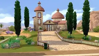 TUSCAN VILLA ☀️ [NO CC] | The Sims 4 | Speed Build