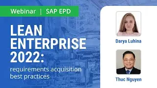 Lean Enterprise 2022: Requirements Acquisition Best Practices