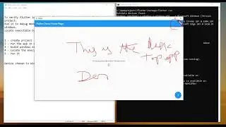 Create Desktop App using flutter to verify installation
