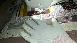 Салфетка из полосок.