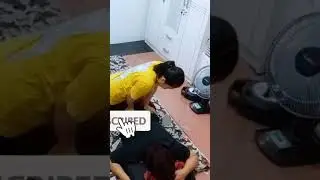 massage shorts after falling off the motorbike 