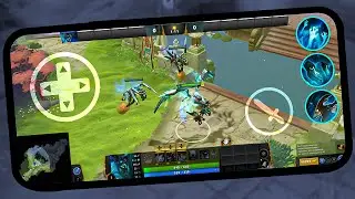 Сыграл в Dota 2 на Телефоне! КОМАНДА В ТИЛЬТЕ 😱 | VISAGE