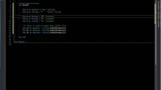 VB Test logic statements in console application