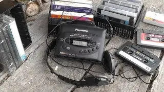 Обзор кассетного плеера Panasonic RQ-180 и всяких аудиокассет