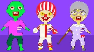 ЗОМБИ ЛОВИТ ШКОЛЬНИКОВ И ОТПРАВЛЯЕТ В ШКОЛУ! - Zombiner - Hide and Seek