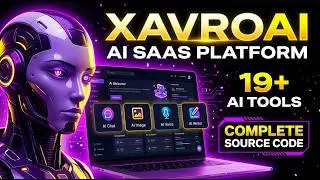 AI SaaS Platform Source Code  19+ AI Tools  Full Admin Panel  || XavroAI AI SaaS Platform