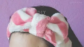 Diadema para skincare DIY