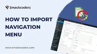 How to Import Navigation Menu