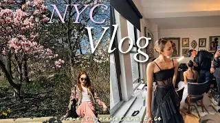 [NYC VLOG] 뉴욕 브이로그 | FASHION MAGAZINE PHOTOSHOOT, Spring in Central Park, The Frick Collection