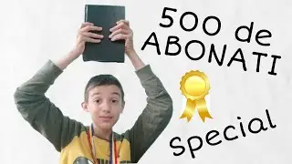 500 DE ABONAȚI! SPECIAL
