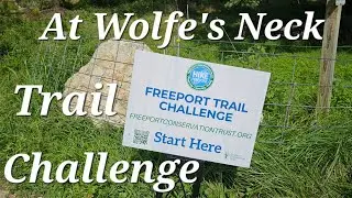Freeport Trail Challenge 2024 on a Scenic View at Wolfe's Neck Farm