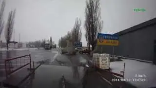 украина россия противотанковые бетонные "ёжики"