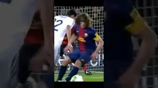 La jugada del retiro #puyol #dimaria #elclasico