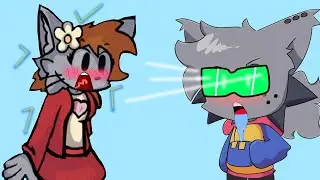 Green Glasses Meme - Kapi x Marble - Meme Friday Night Funkin - FNF Animation
